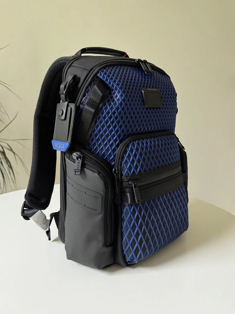 Tumi Alpha Bravo Navigation Backpack, Electric Blue